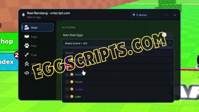 Steal an Egg Script Nasi Rendang | Auto Steal & Godmode