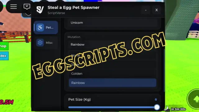 Steal an Egg Script SV Hub | Pet Spawner Tool