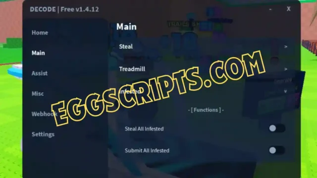 Decode Script — Steal an Egg Auto Steal & Infested Farm