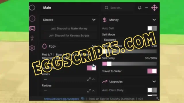 Steal an Egg for Squishy Dumplings Script Ouroboros Hub (No Key)