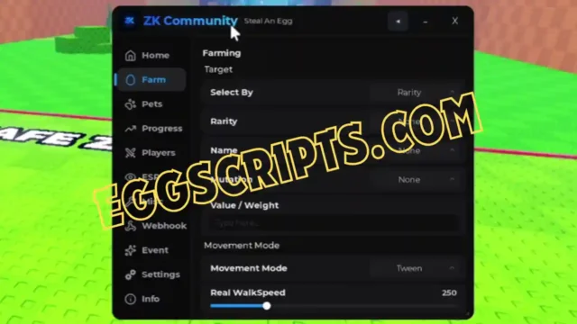 ZK Hub Script — Steal an Egg Instant Steal & Auto Sell
